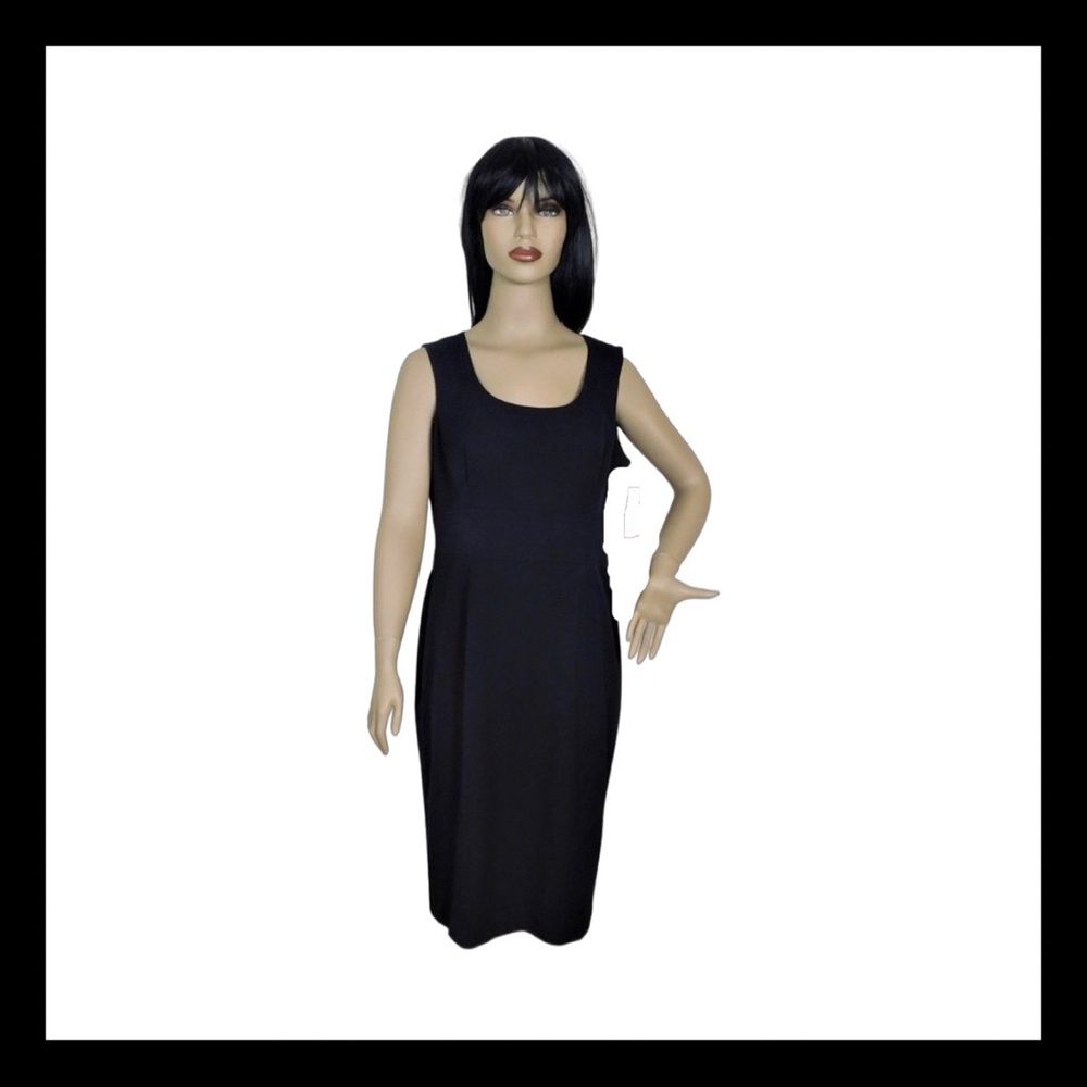 NWT Charter Club Black Dress Cocktail Dress Sz 12